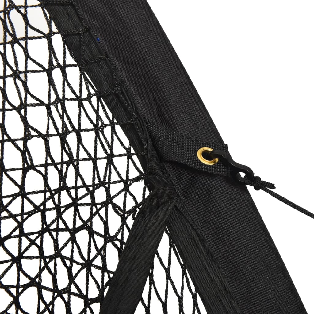 Baseball-Schlagkäfig Schwarz 600x400x250 cm Polyester