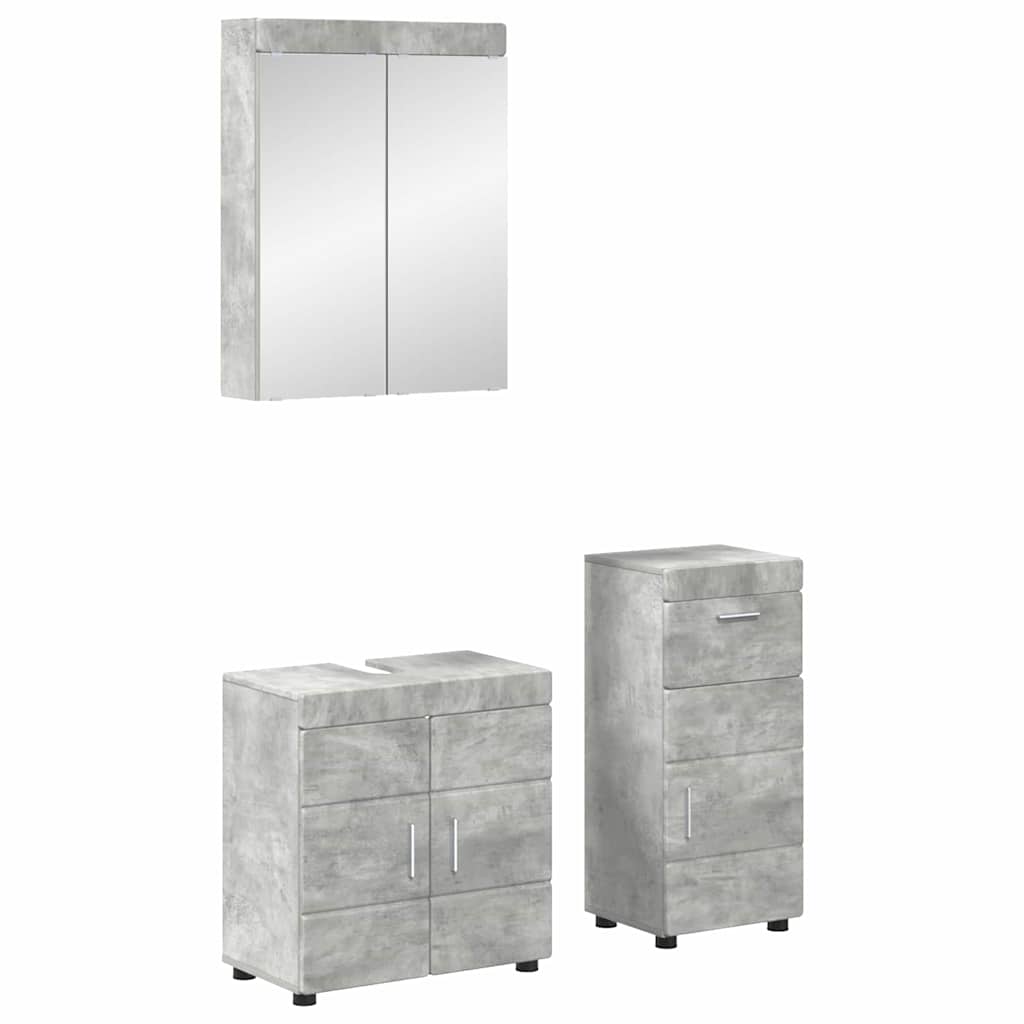 Badezimmermöbel-Set TULUM 2 pcs Weiß 60 x 34 x 63 cm