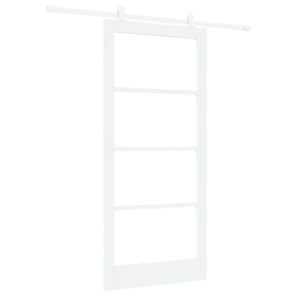 Schiebetür ORKDAL Natürlich und Schwarz 61 x 198,5 cm