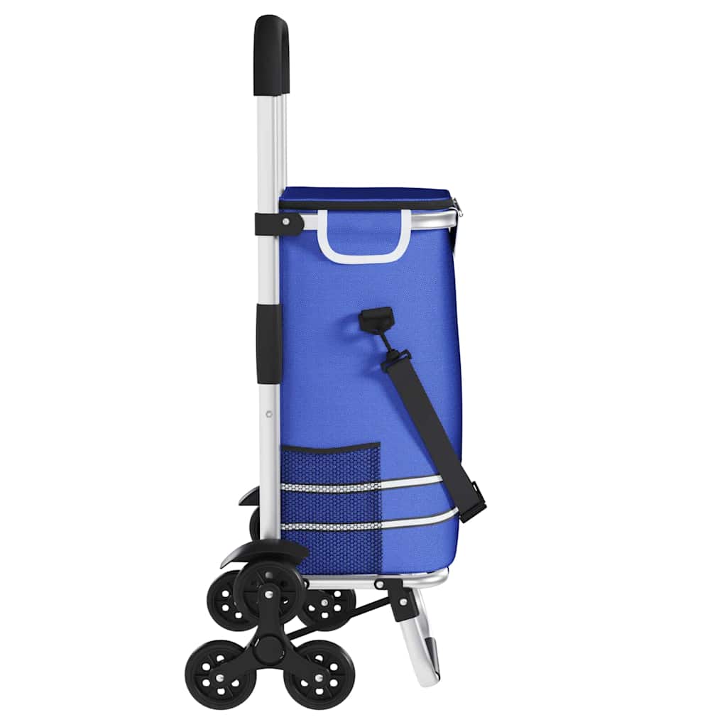 Einkaufswagen Schwarz 47 x 39 x 100,5 cm Oxford-stoff