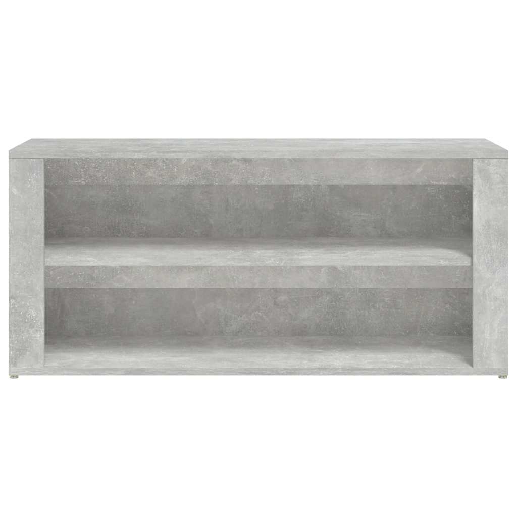 Schuhregal Weiß 100x35x45 cm Holzwerkstoff