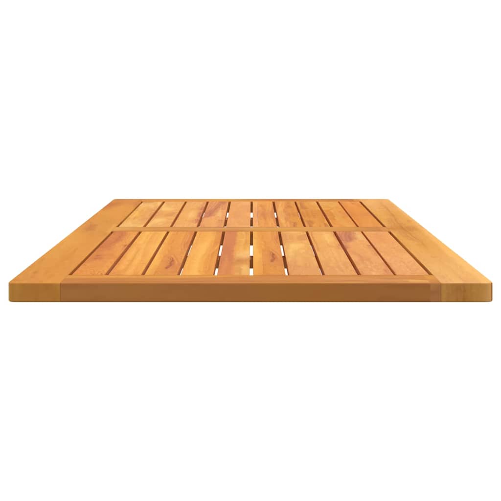 Tischplatte Öl-Natur 80 x 40 x 2 cm Massivholz Akazie