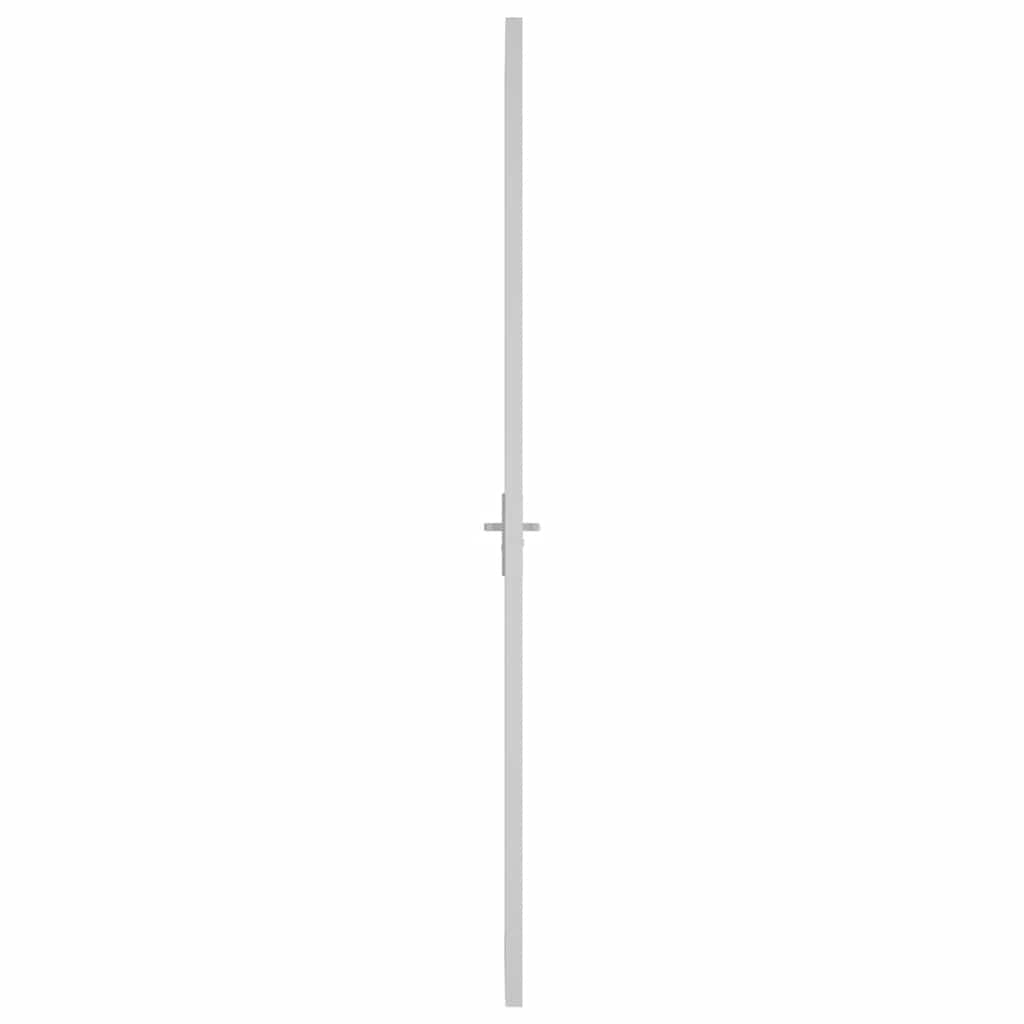 Innentür ESG Glas und Aluminium 76x201,5 cm Schwarz