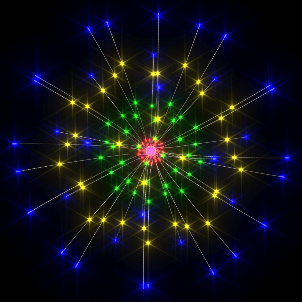 Feuerwerkslicht Weihnachtsdeko Warmweiß 20 cm 140 LEDs