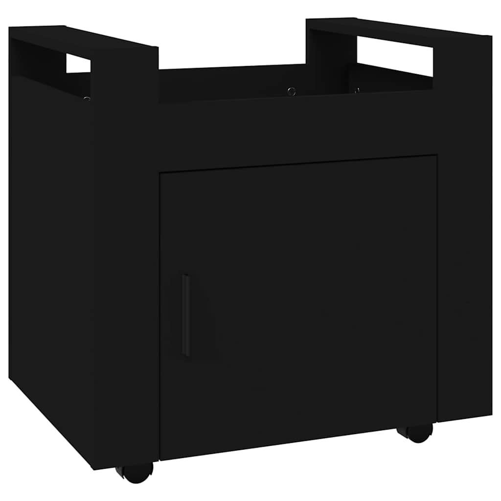 Bürowagen Weiß 60x45x60 cm Holzwerkstoff