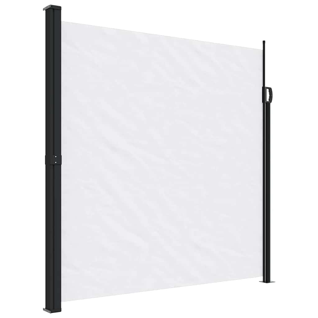 Seitenmarkise Ausziehbar Schwarz 100x300 cm