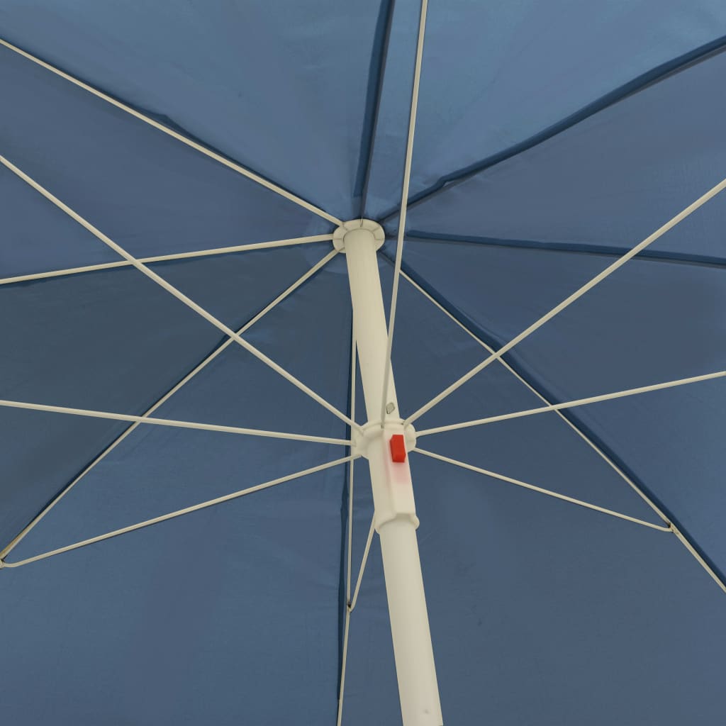 Sonnenschirm mit Stahlmast Sandfarbe 180 cm