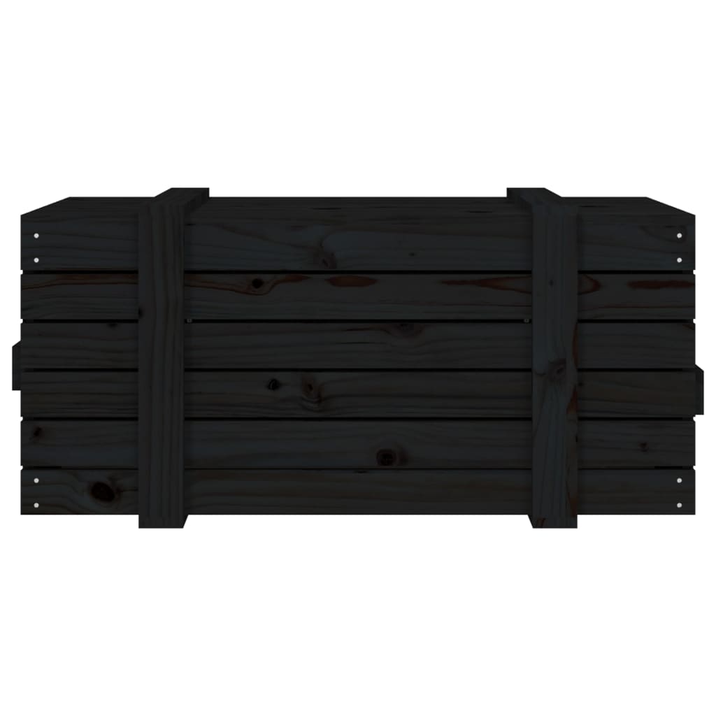 Truhe 58x40,5x42 cm Massivholz Kiefer