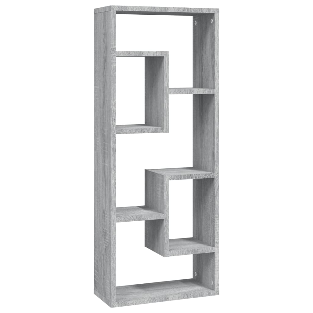 Wandregal Weiß 36x16x90 cm Holzwerkstoff