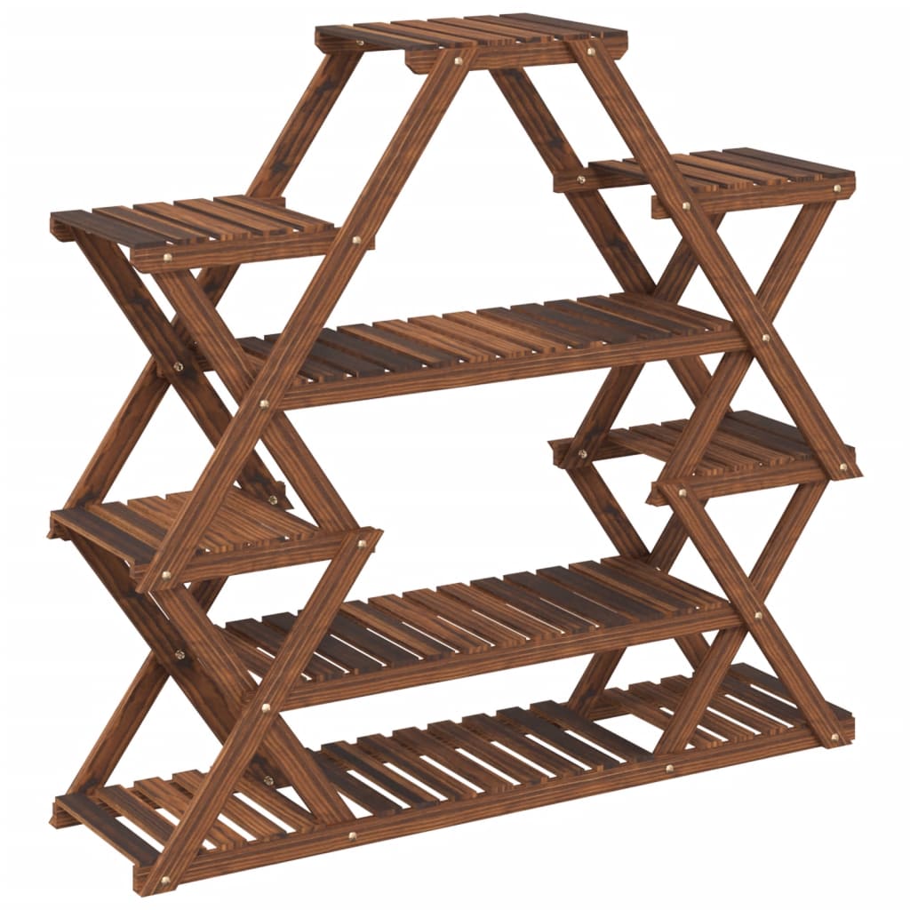 Blumenständer 110x25x96 cm Massivholz Tanne
