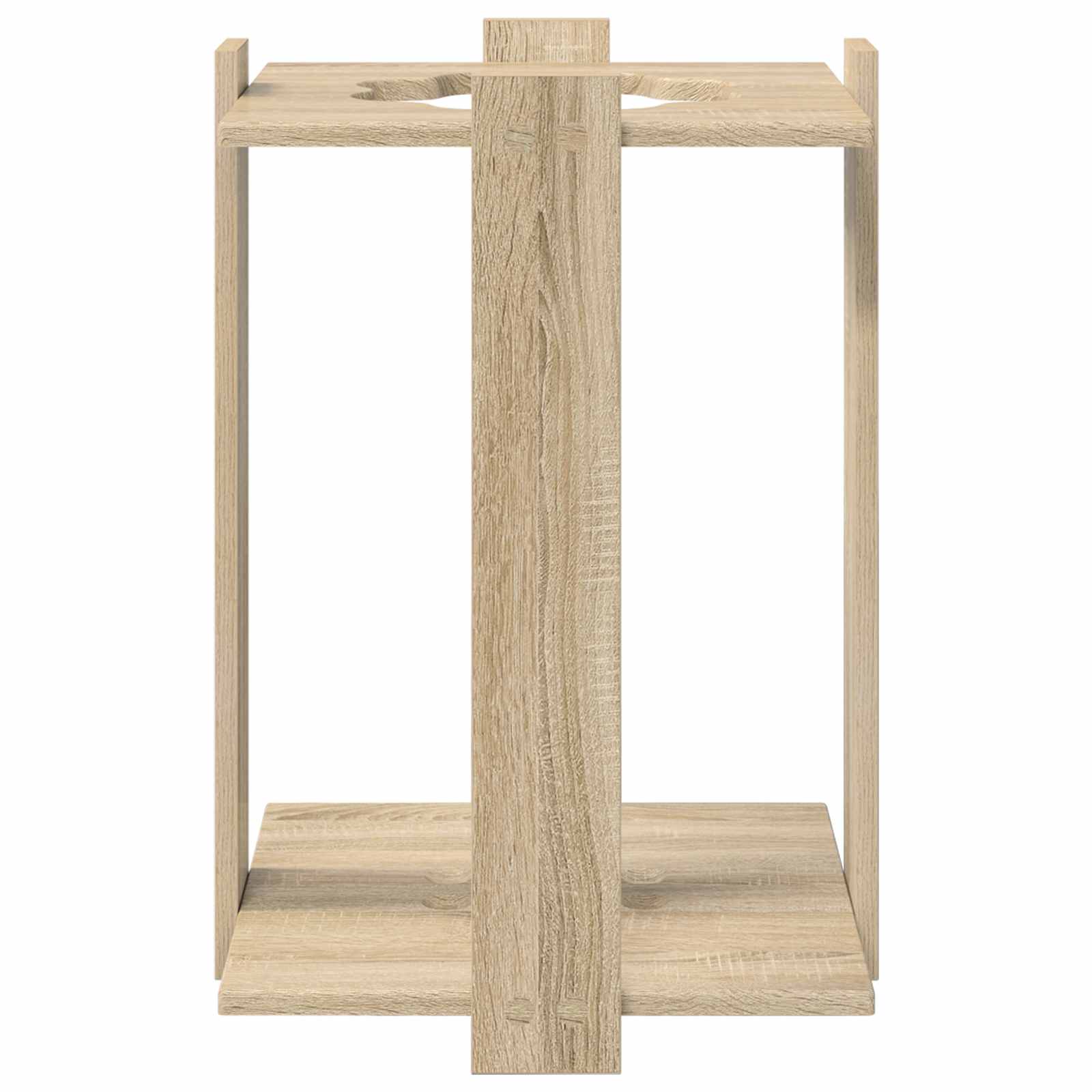 Billardqueue-Ständer Holzwerkstoff 42 x 43 x 60 cm Weiß