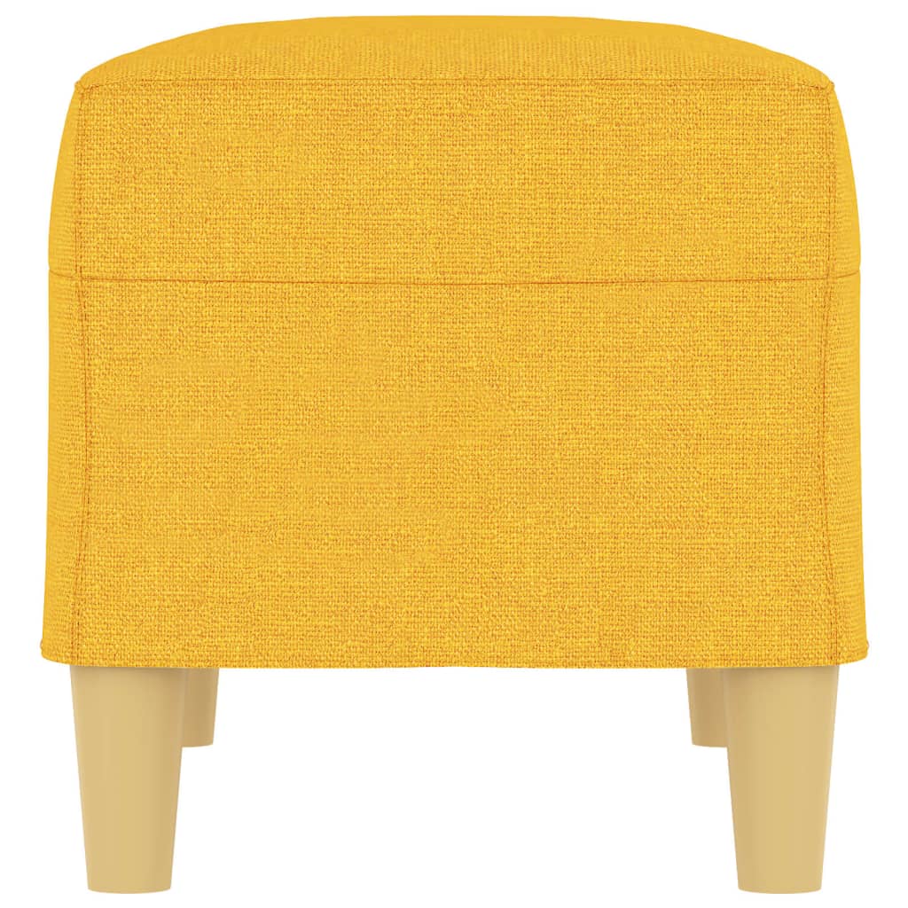 Sitzbank Hellgrau 70x35x41 cm Stoff