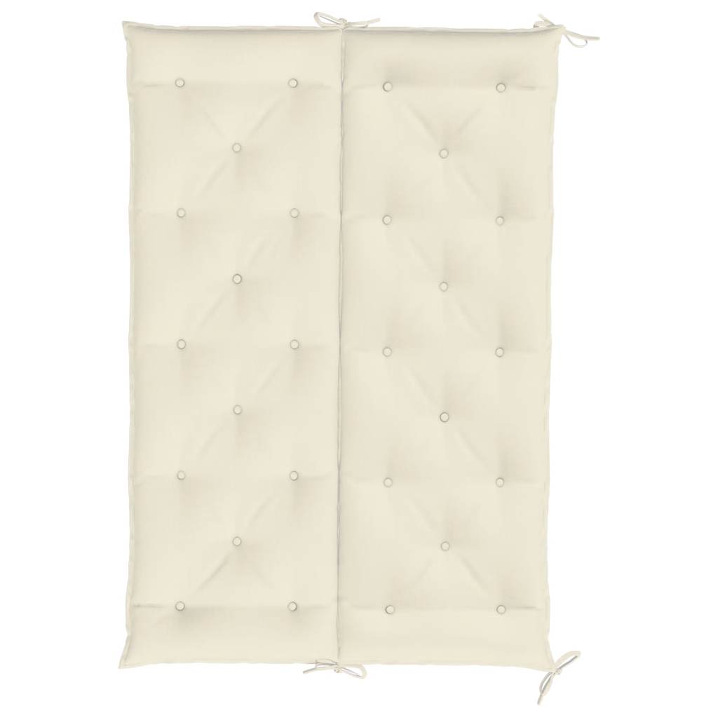 Gartenbank-Auflage Anthrazit 100x(50+50)x7 cm Oxford-Gewebe