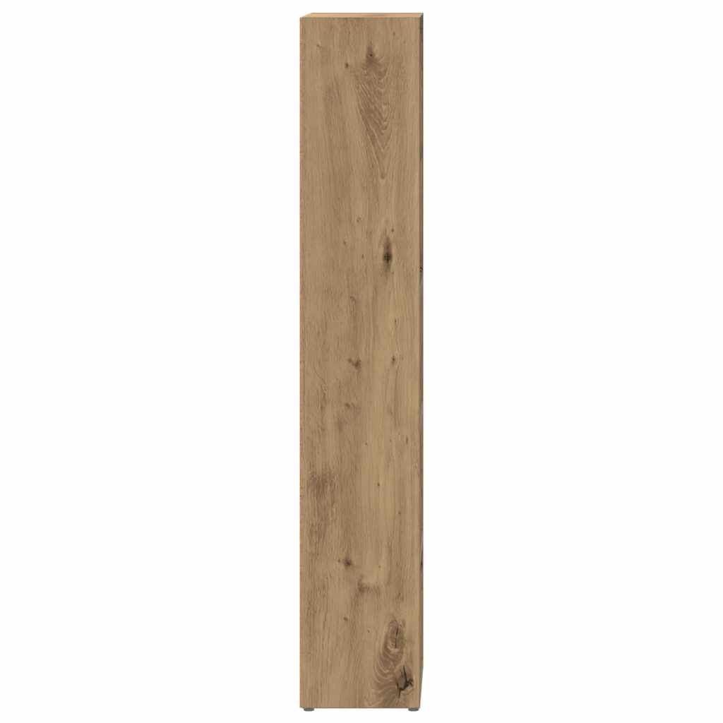 CD-Regale 2 Stk. Weiß 21x16x93,5 cm Holzwerkstoff