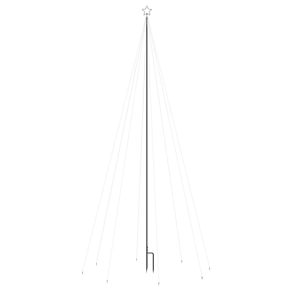 Weihnachtsbaum-Lichterketten Indoor Outdoor 400 LEDs 2,5 m