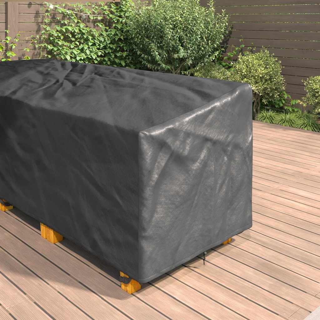 Möbelbezug Schwarz 235 x 235 x 85 cm 210D Oxford Stoff