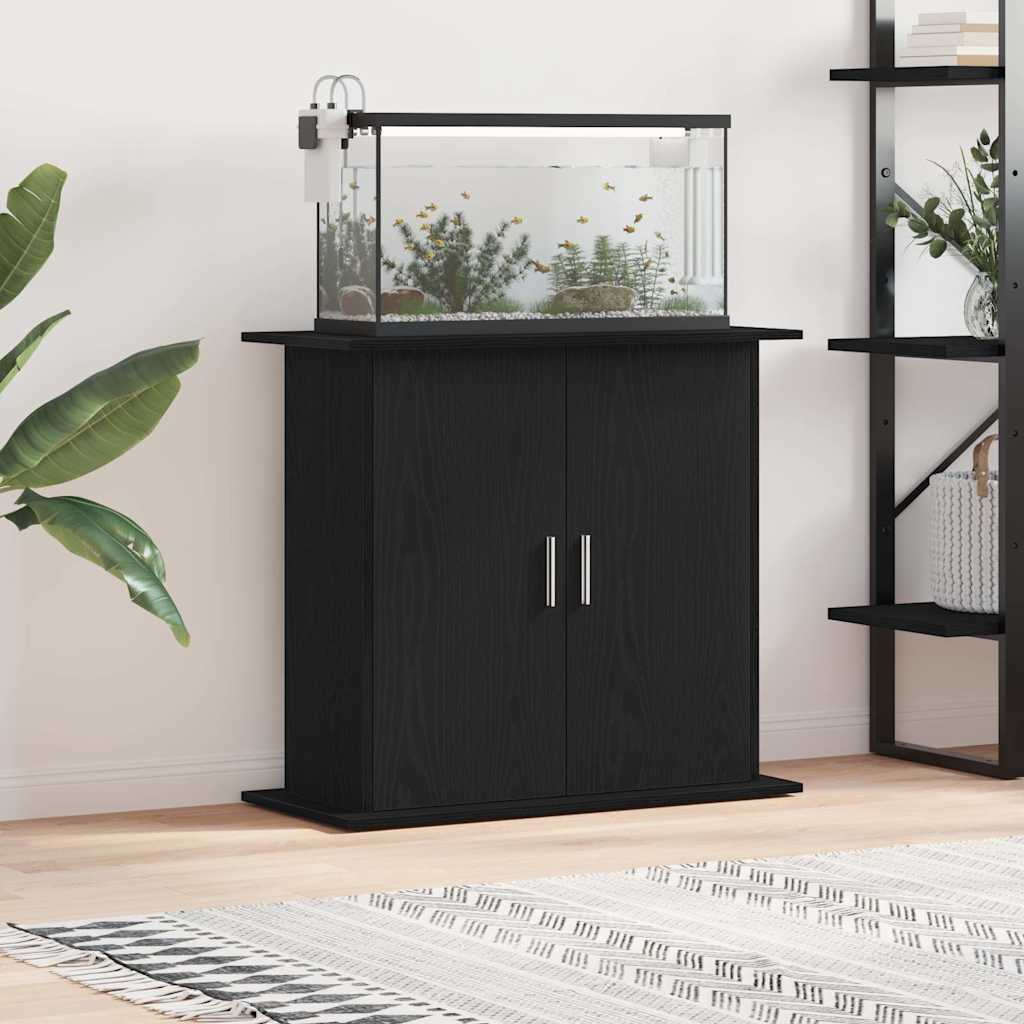 Aquariumständer Weiß 81x36x73 cm Holzwerkstoff