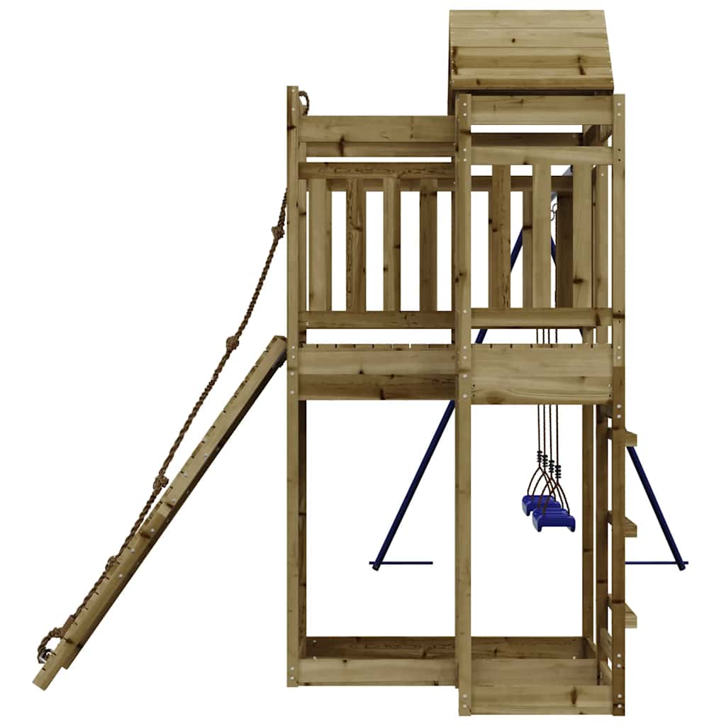 Spielturm Massivholz Kiefer