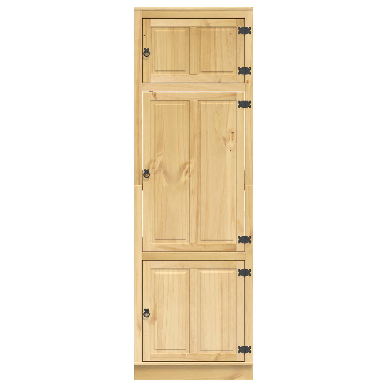 Schrank SKI Honigbraun 60 x 46 x 81,5 cm Massives Kiefernholz