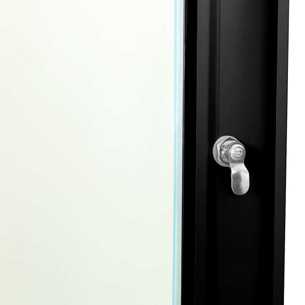 Netzwerkschrank mit Speicher Grau 60 x 45 x 28 cm Stahl