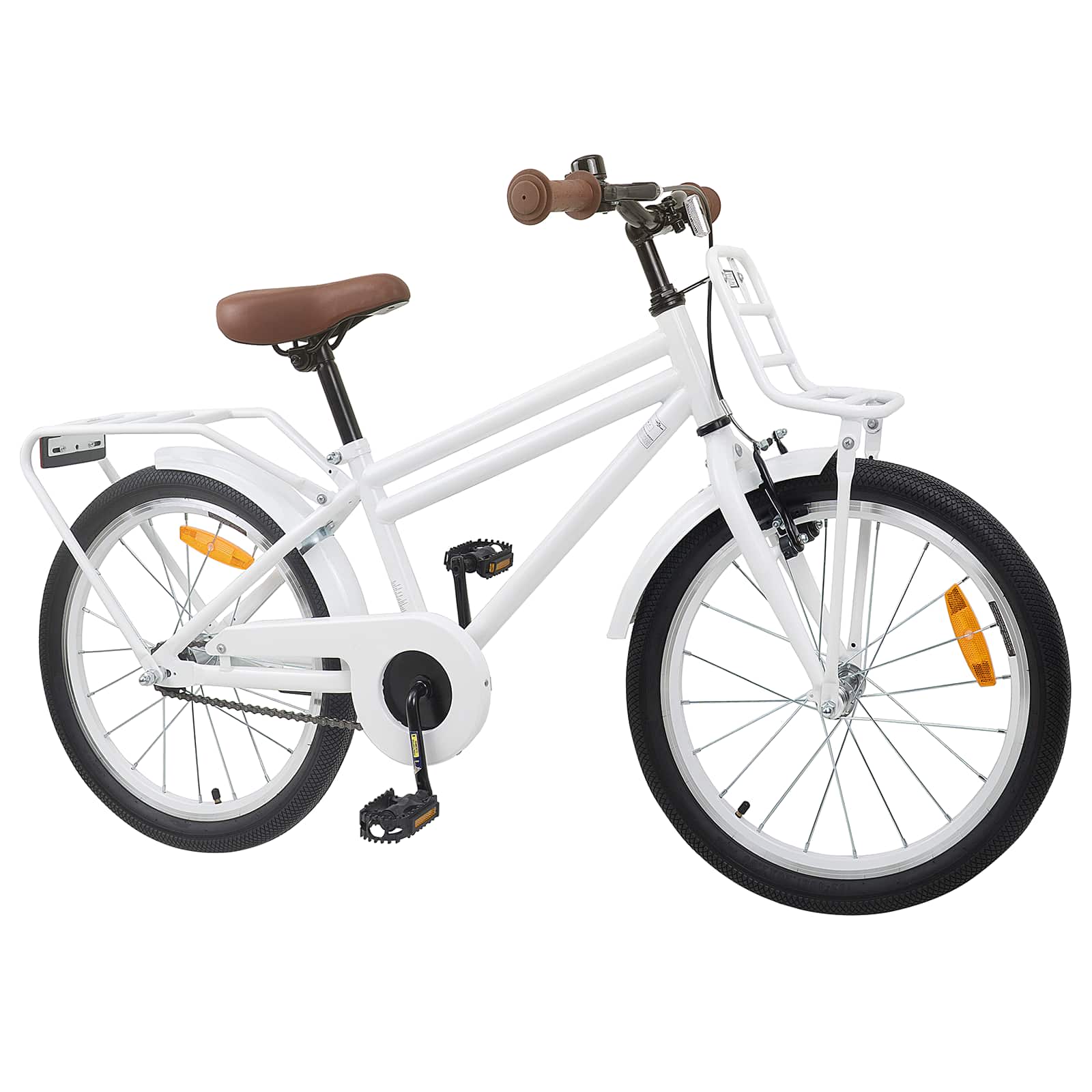 Kinderfahrrad 18 Zoll für 5-7 Jahre alt Schwarz
