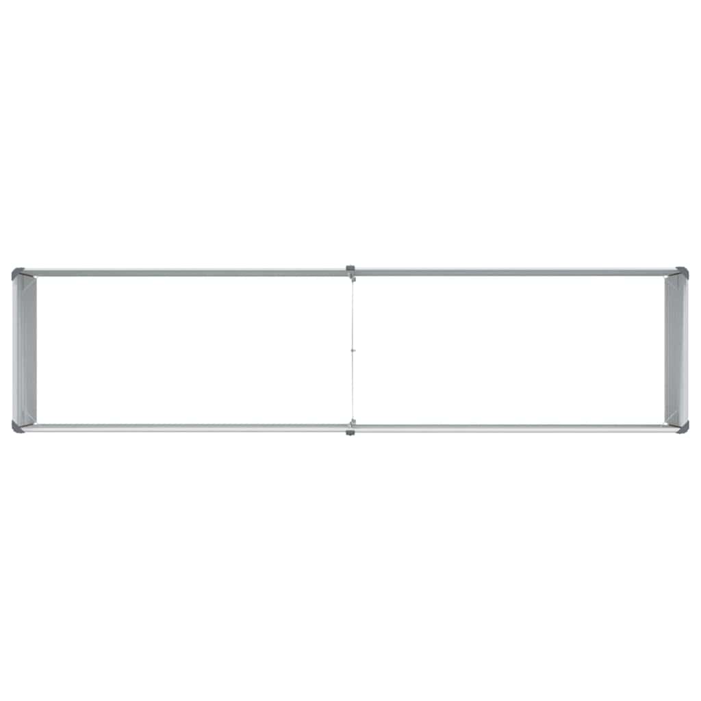 Hochbeet Hellbraun 100 x 100 x 77 cm Verzinkter Stahl