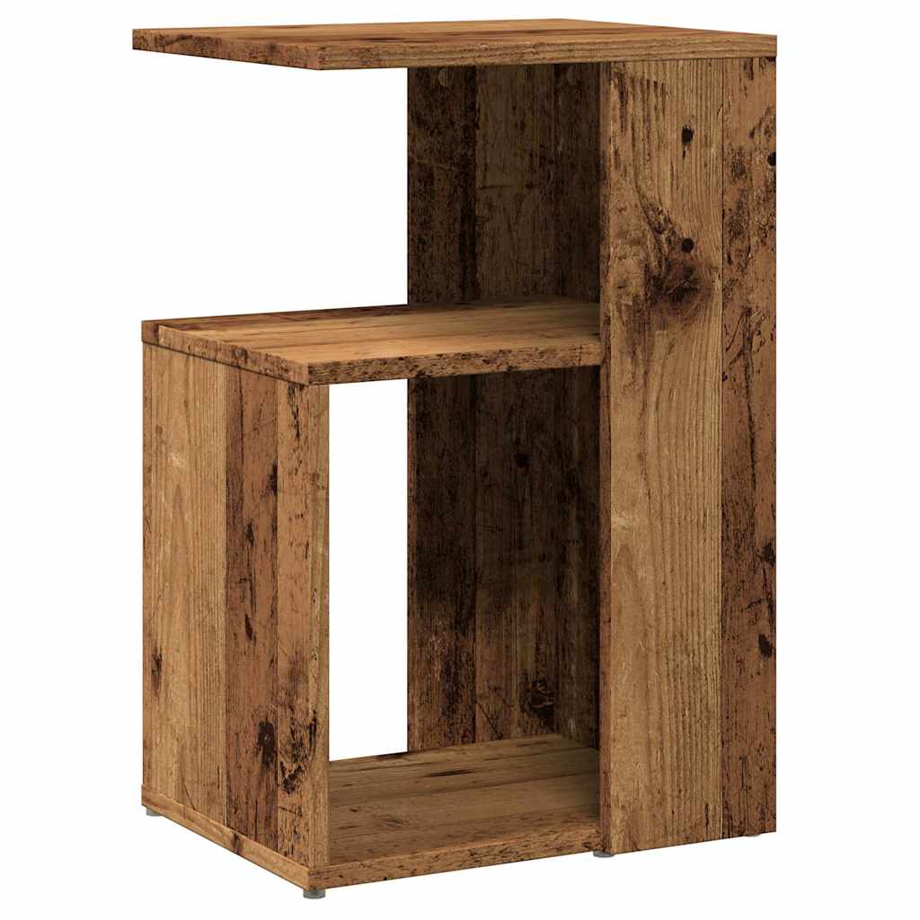 Beistelltisch Weiß 36x30x56 cm Holzwerkstoff
