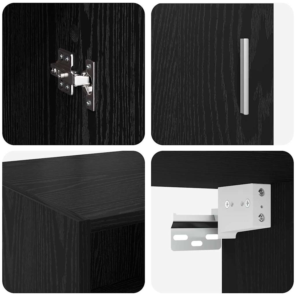 Aufbewahrungsschrank Altholz 80 x 42,5 x 225 cm Holzwerkstoff