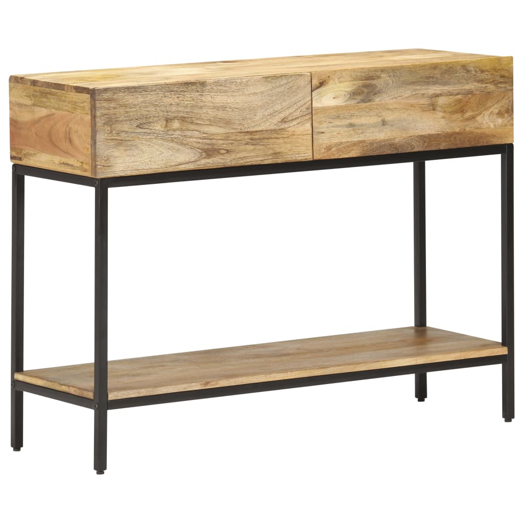 Sideboard 110x35x65 cm Massivholz Mango