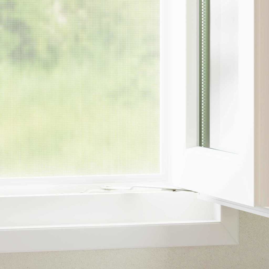 Fiberglas Mesh-Rolle Insektenschutzgitter Tür/Fenster 100 x 500 cm schwarz