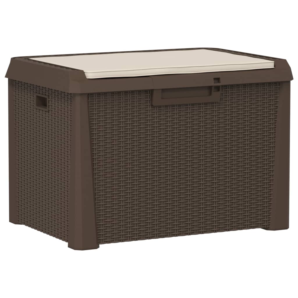 Gartentruhe Anthrazit 125 L PP