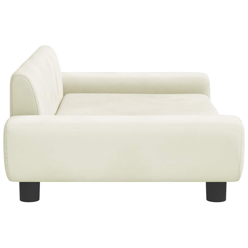 Hundebett Blau 100x54x33 cm Samt