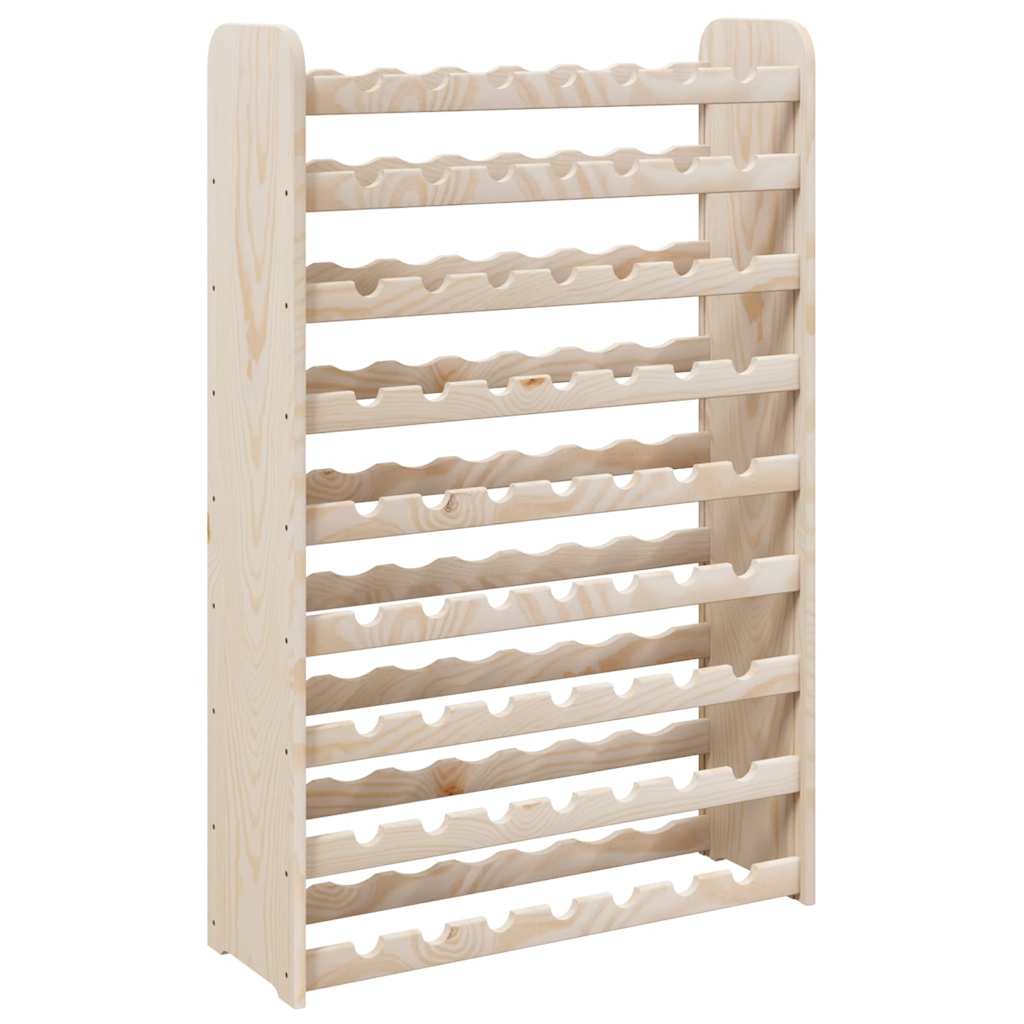 Weinregal 33x25x37 cm Massivholz Kiefer