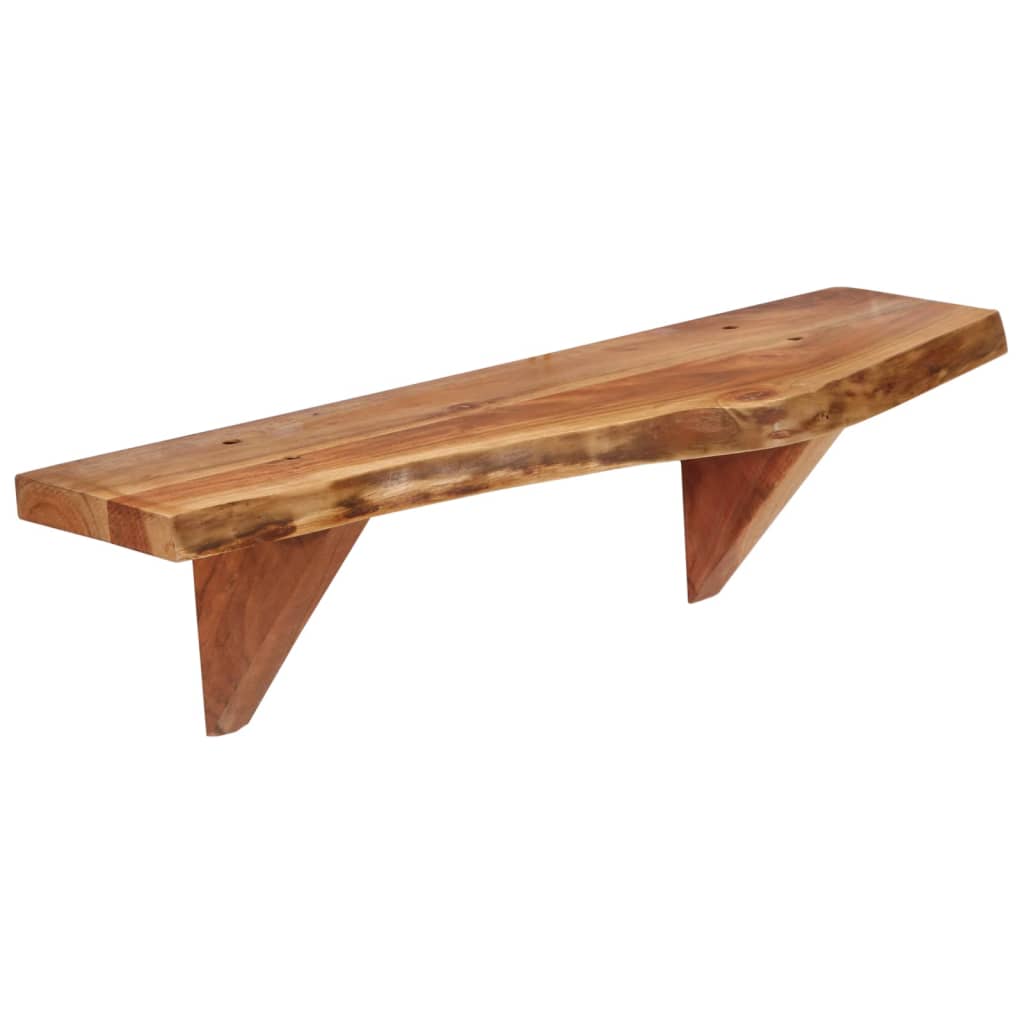 Wandregale 2 Stk. 110x20x18 cm Massivholz Akazie
