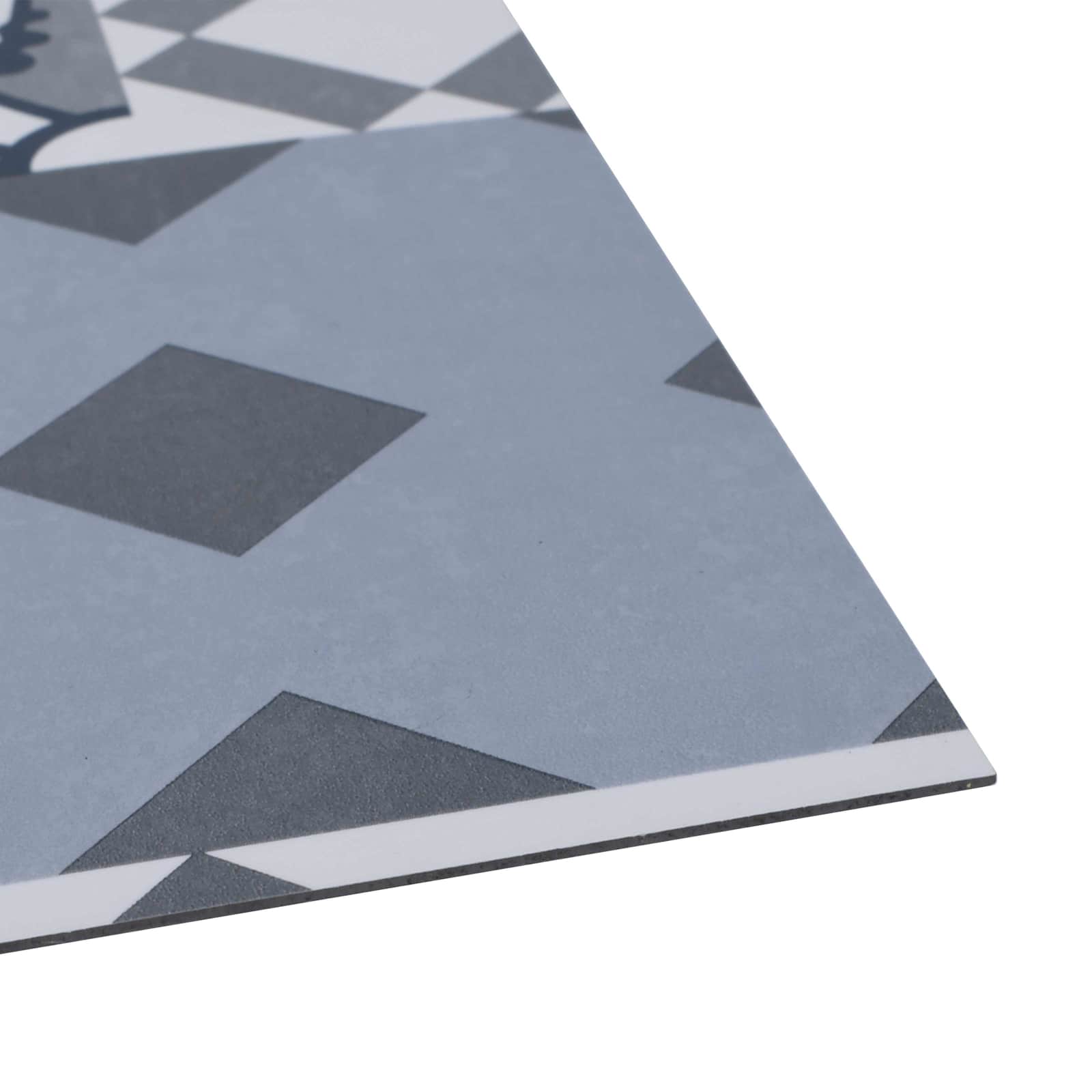 Selbstklebende Bodenplanken 30,5 x 30,5 cm 20 pcs PVC Betongrau
