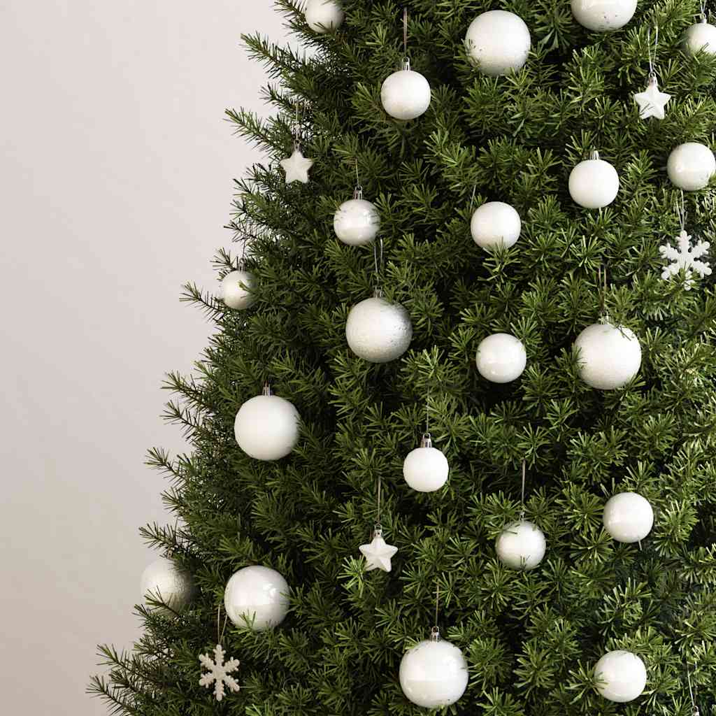 111-tlg. Weihnachtskugel-Set Golden Polystyrol