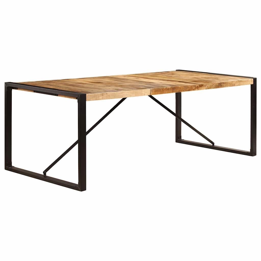 Esstisch 220x100x75 cm Massivholz Akazie