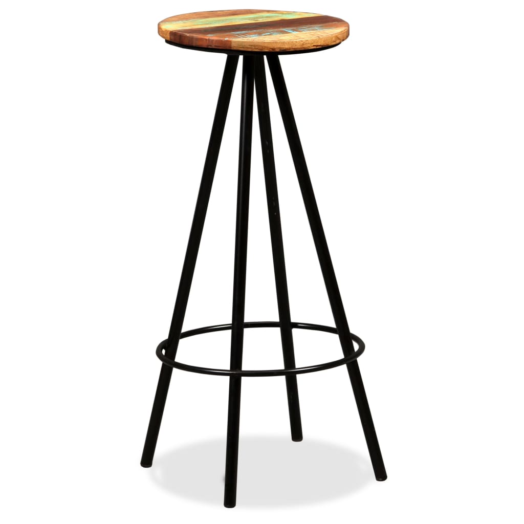 3-tlg. Bar-Set Massivholz Akazie und Altholz