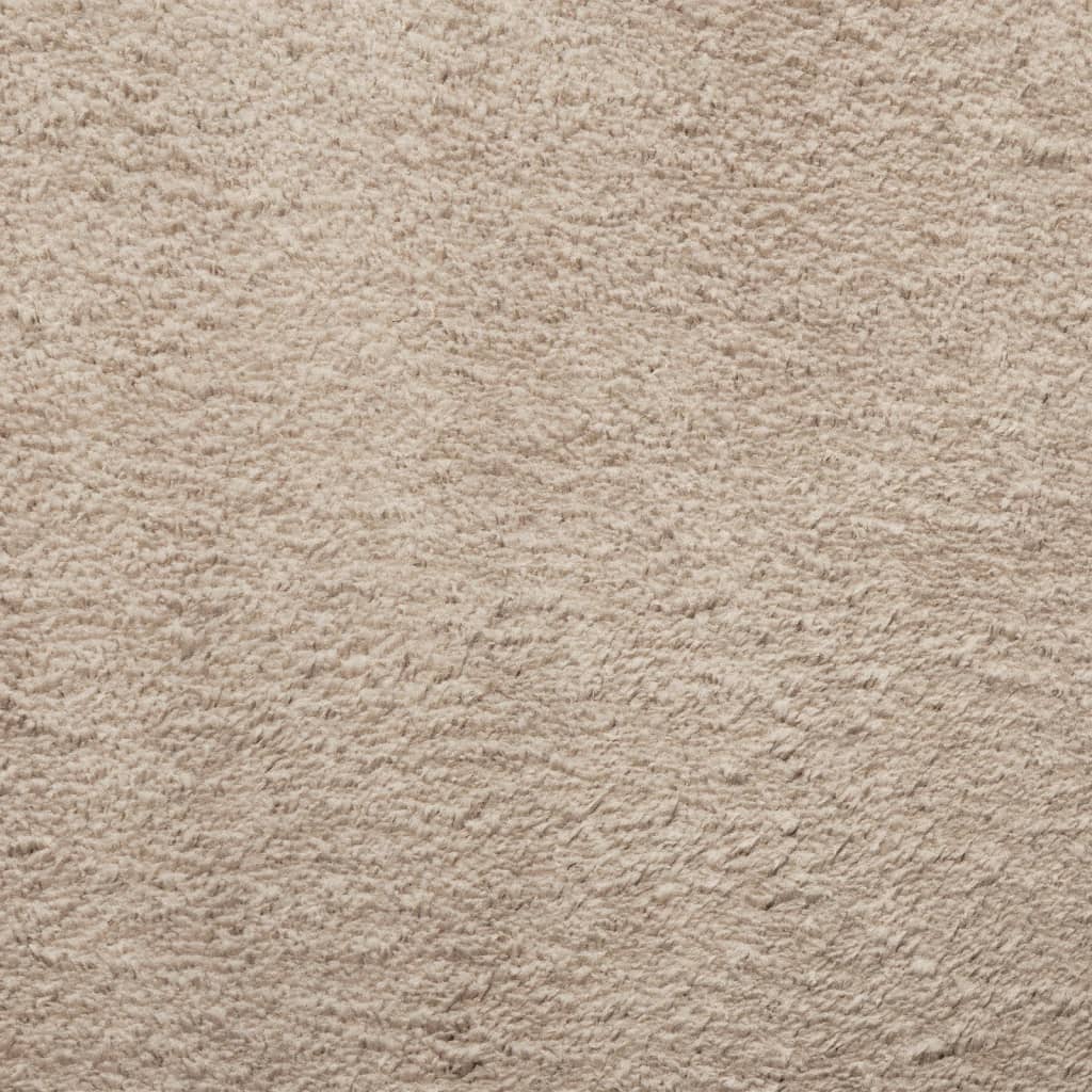 Teppich HUARTE Kurzflor Weich und Waschbar Anthrazit 60x110 cm