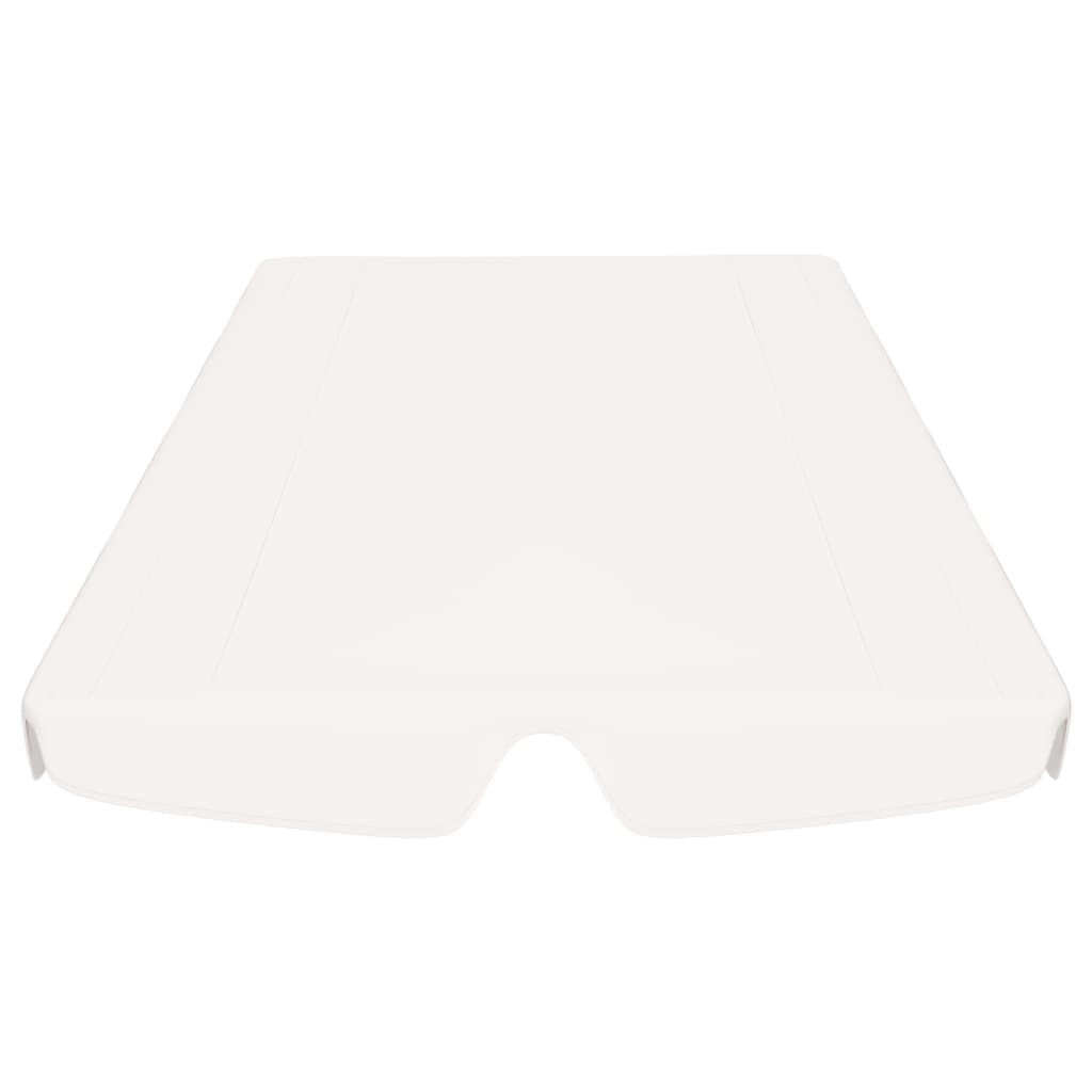Ersatzdach für Hollywoodschaukel Beige 188/168x145/110 cm