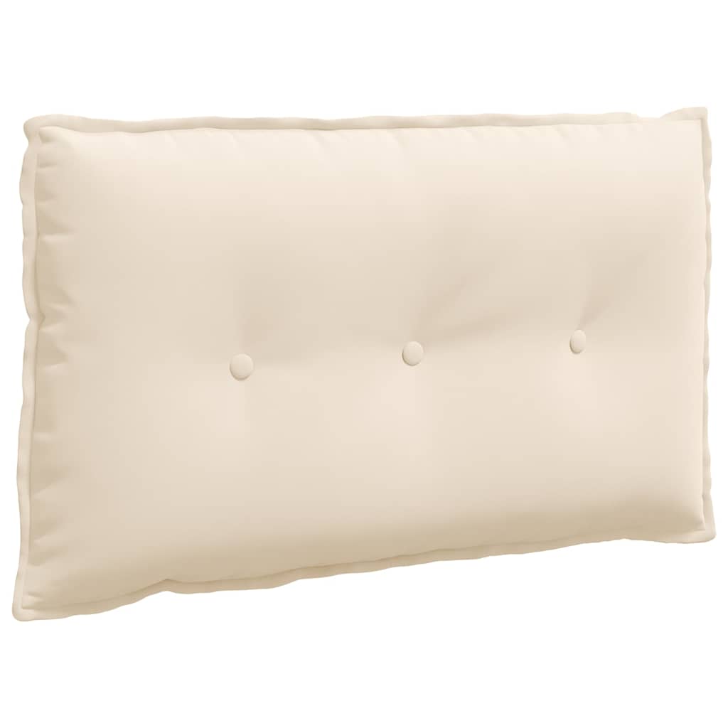 Rückenkissen Taupe 50 x 45 cm Mikrofaserstoff