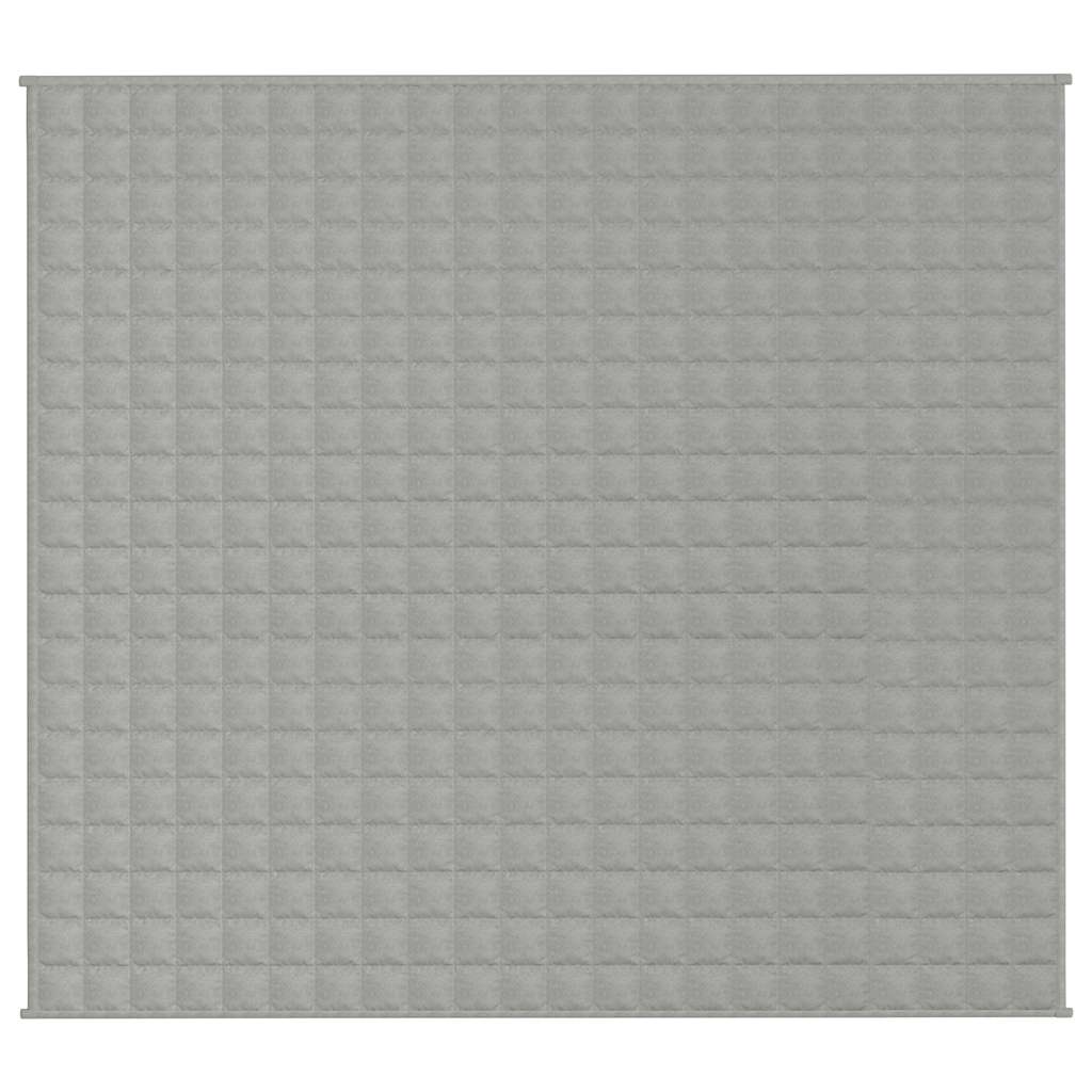 Gewichtsdecke Grau 122x183 cm 5 kg Stoff