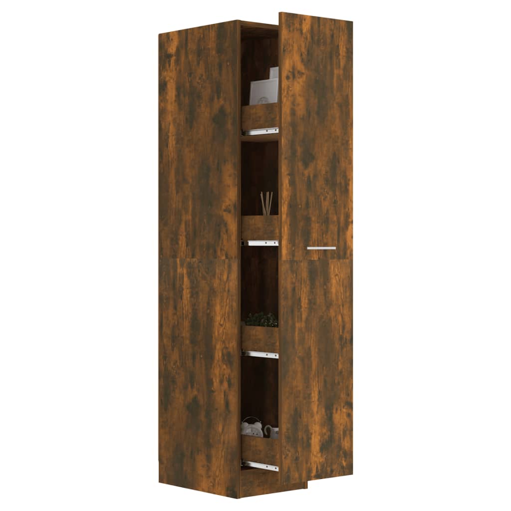 Apothekerschrank Weiß 30x42,5x150 cm Holzwerkstoff