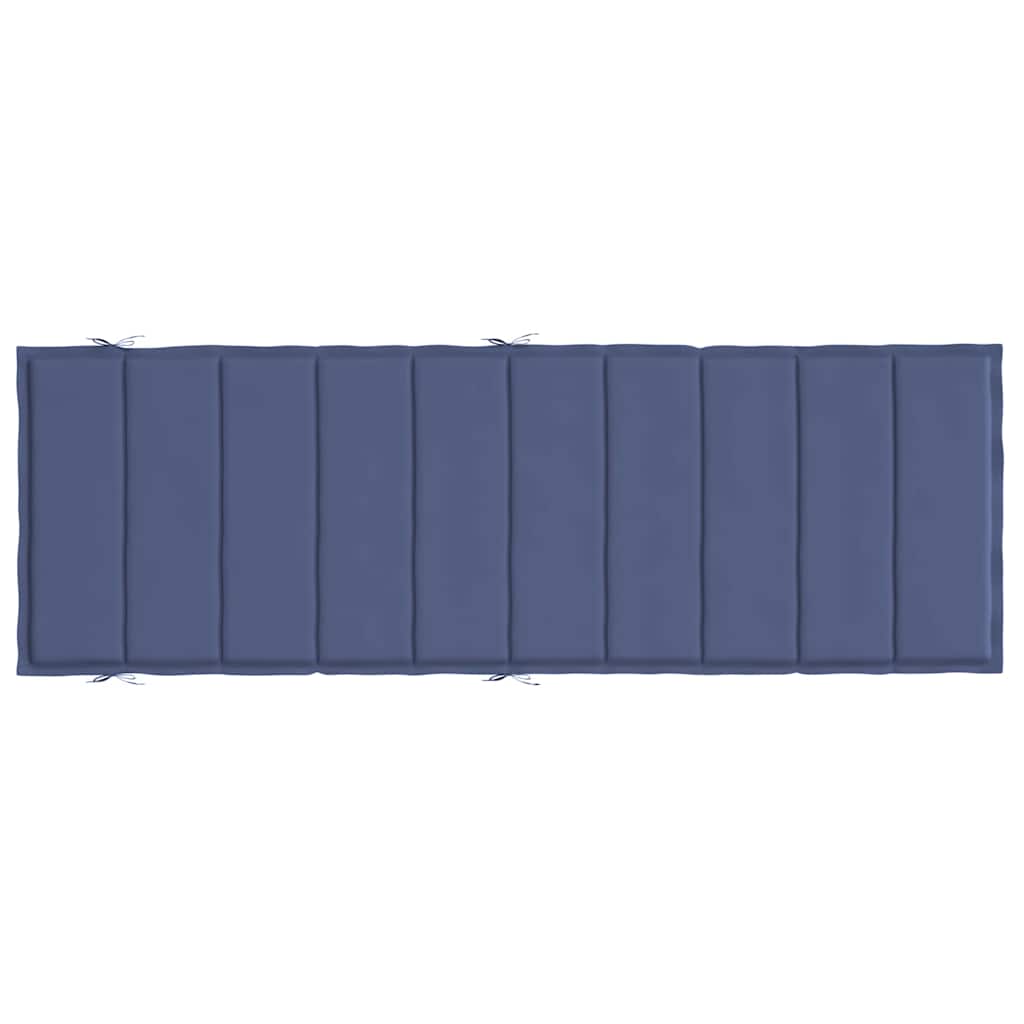 Sonnenliegen-Auflage Grau 186x58x4 cm Oxford-Gewebe