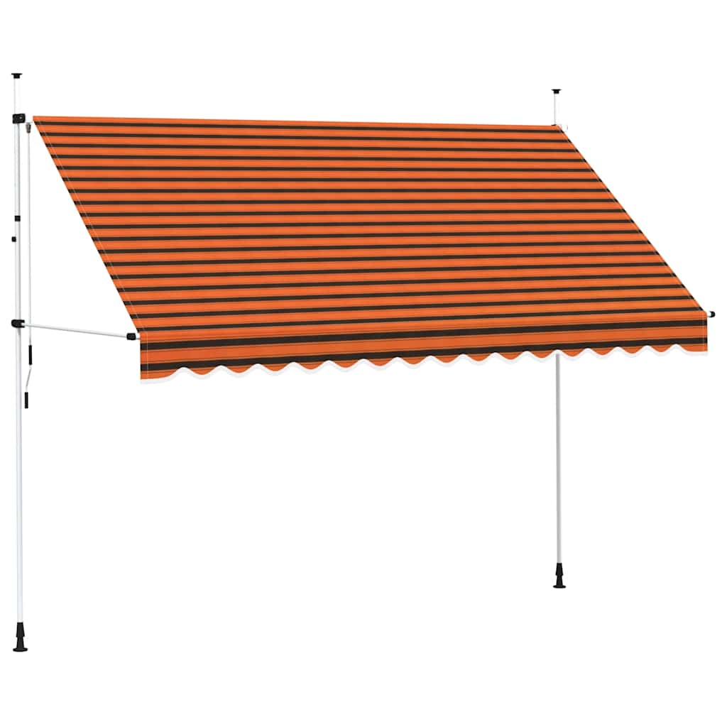 Einziehbare Markise Handbetrieben 150 cm Anthrazit