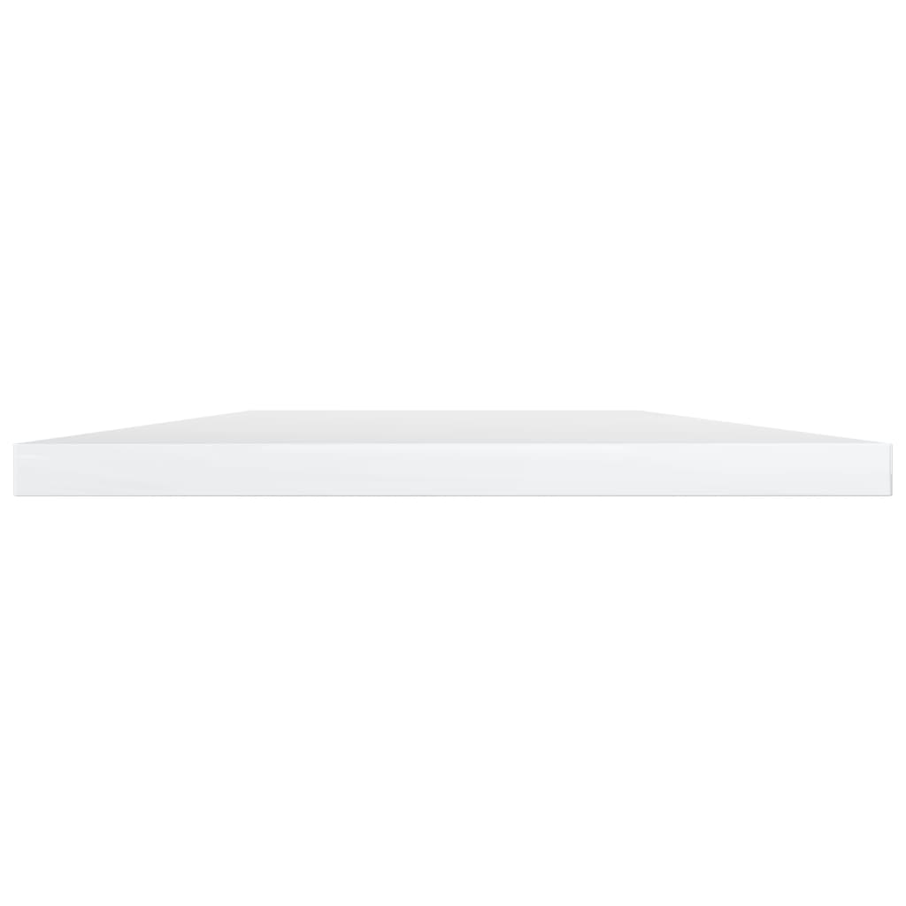 Bücherregal-Bretter 4 Stk. Weiß 40x10x1,5 cm Holzwerkstoff