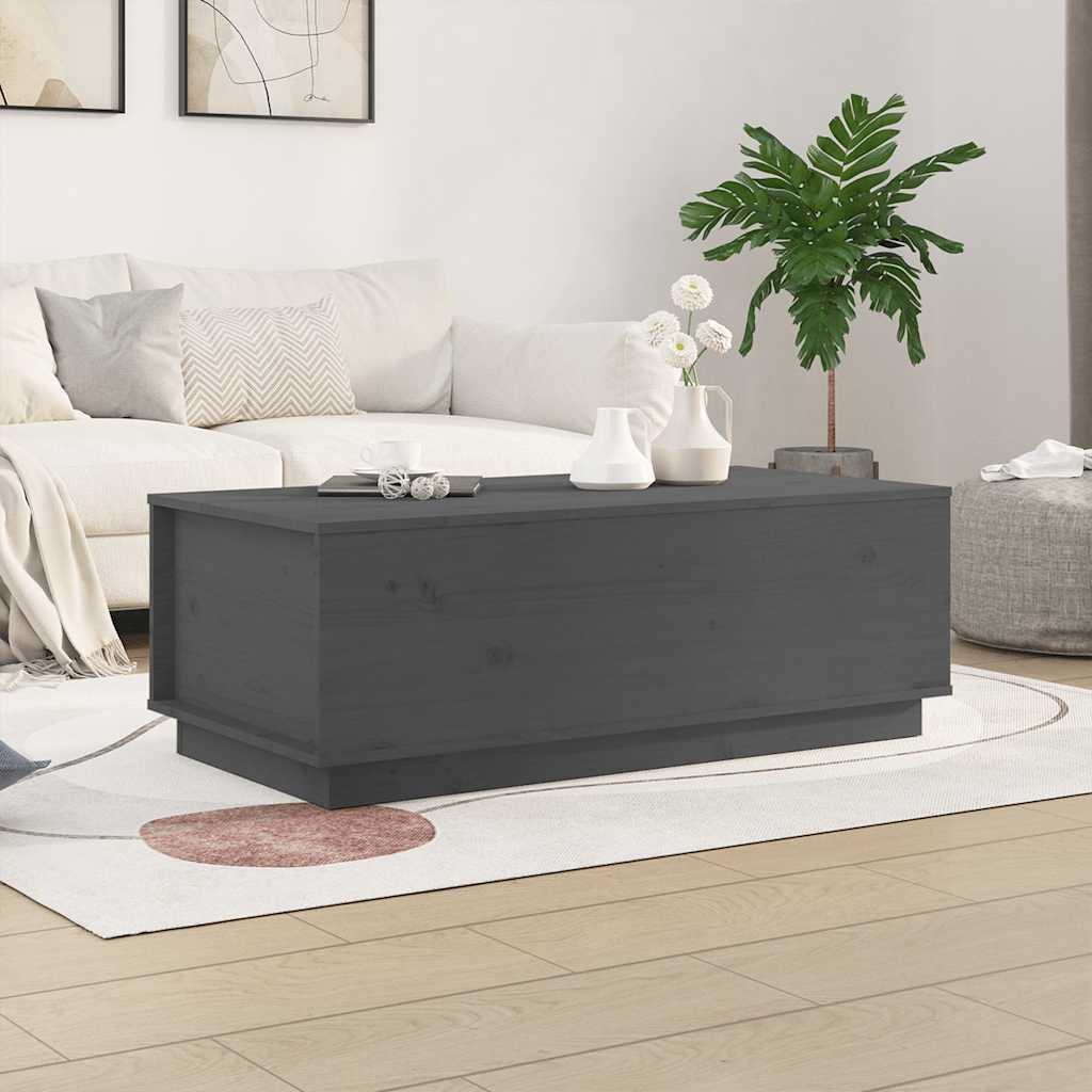 Couchtisch 100x50x35 cm Massivholz Kiefer