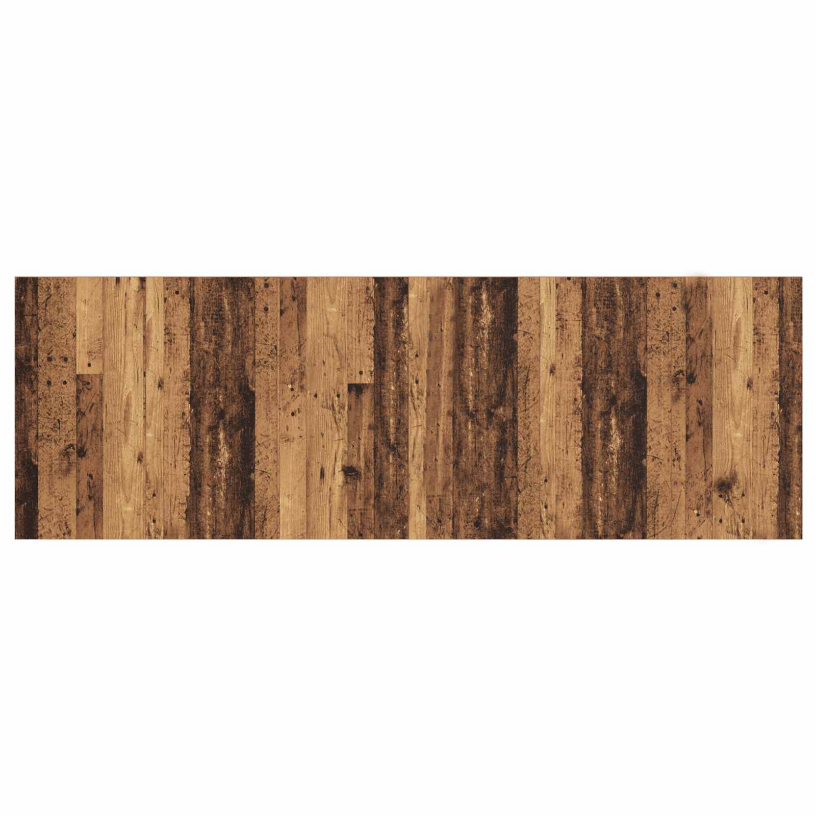 Kopfteil mit Nachttischen Weiß Holzwerkstoff