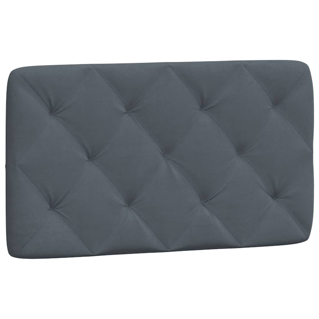 Bett mit Matratze Hellgrau 80x200 cm Samt