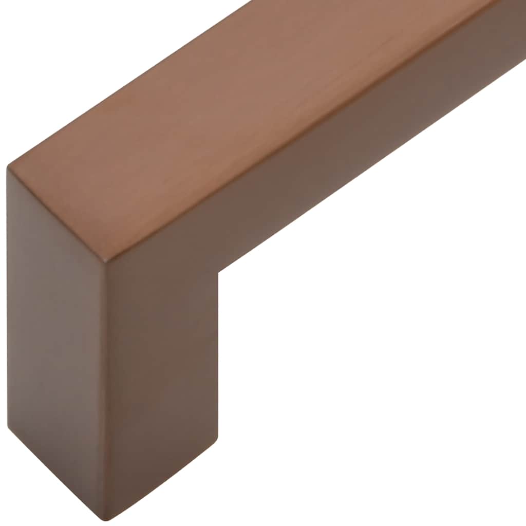 Möbelgriffe 10 Stk. Silbern 64 mm Edelstahl